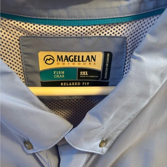 NEW Men’s Magellan Fishing Shirt Size 2X - Picture 2 of 9